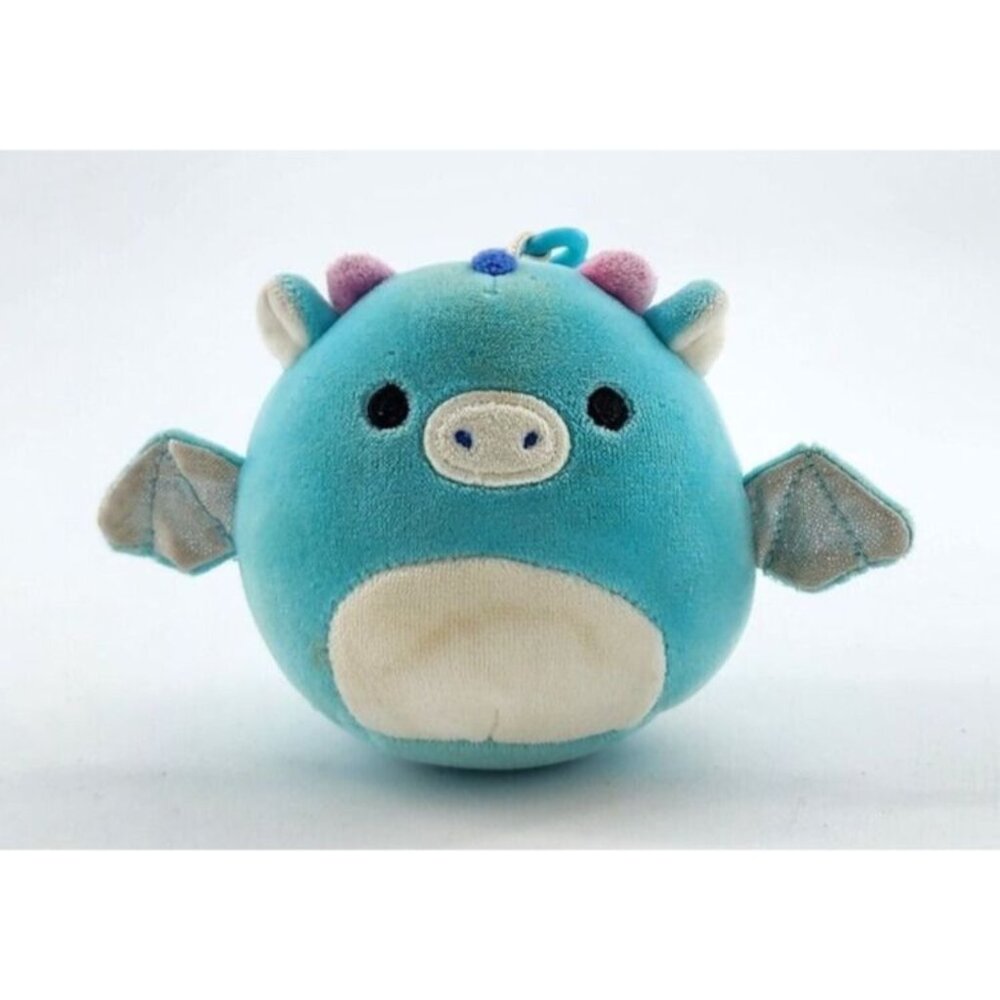 Kellytoy Squishmallows Tatiana the Dragon Plush 4" Soft Stuffed‎ Toy Keychain